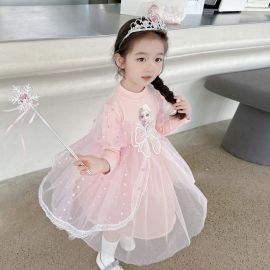 فستان الأميرة المدللة للفتيات الصغيرات