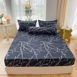 غطاء سرير رقيقه باشكال عصرية 3 قطع