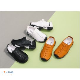 حذاء خياطة يدويا للصغار على الطراز الكوري