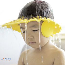 غطاء استحمام للأطفال لحماية العين والأذن