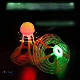 كرة ريشة مضيئة LED